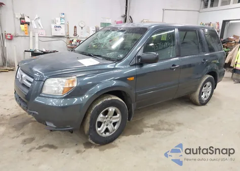 2006 Honda Pilot Lx из США, поврежденный, VIN 5FNYF18156B025815